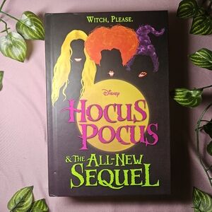 Disney Hocus Pocus Sequel Book with Vibrant Cover